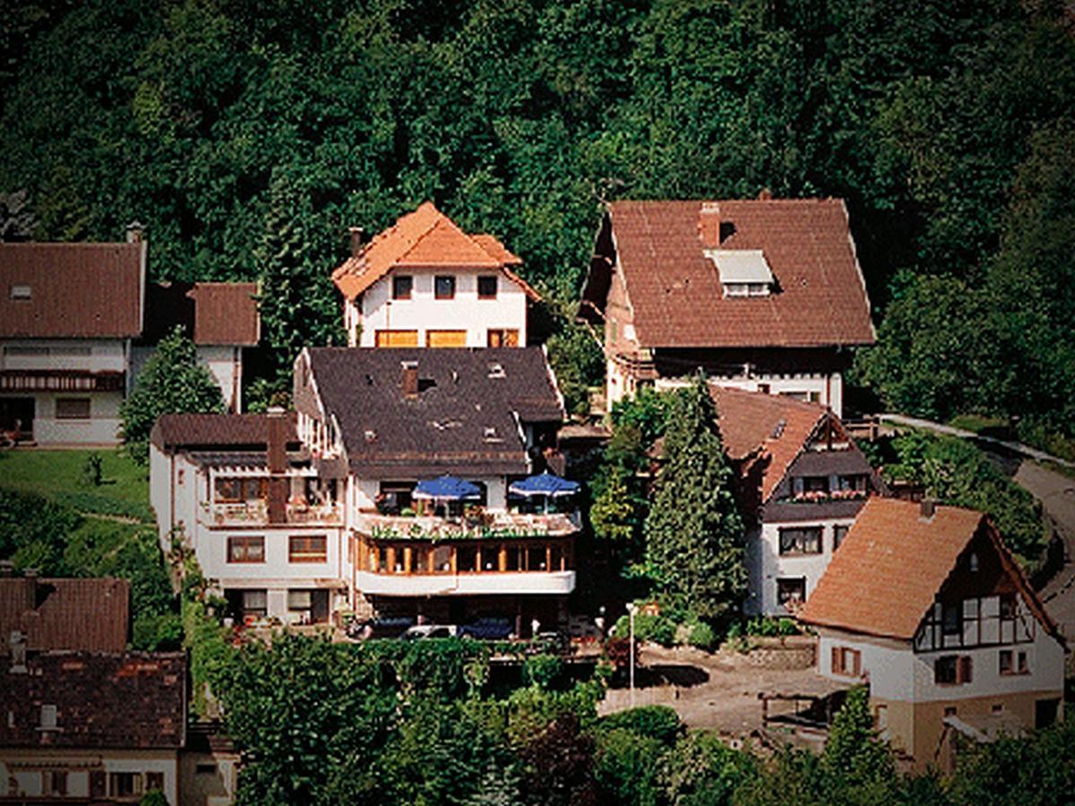 Hotel-Restaurant Bergfriedel Bühlertal Exterior foto